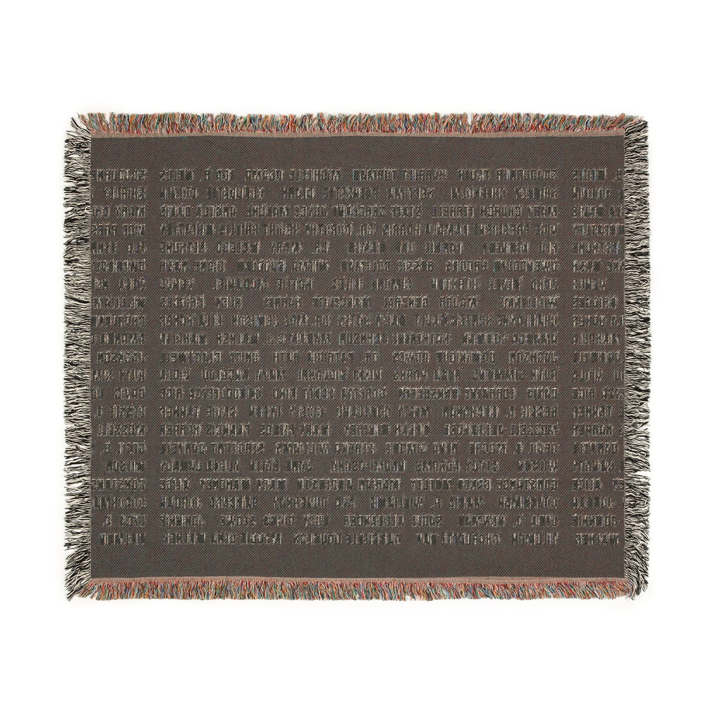 "Revolutionary Black Women" Cozy Woven Blanket
