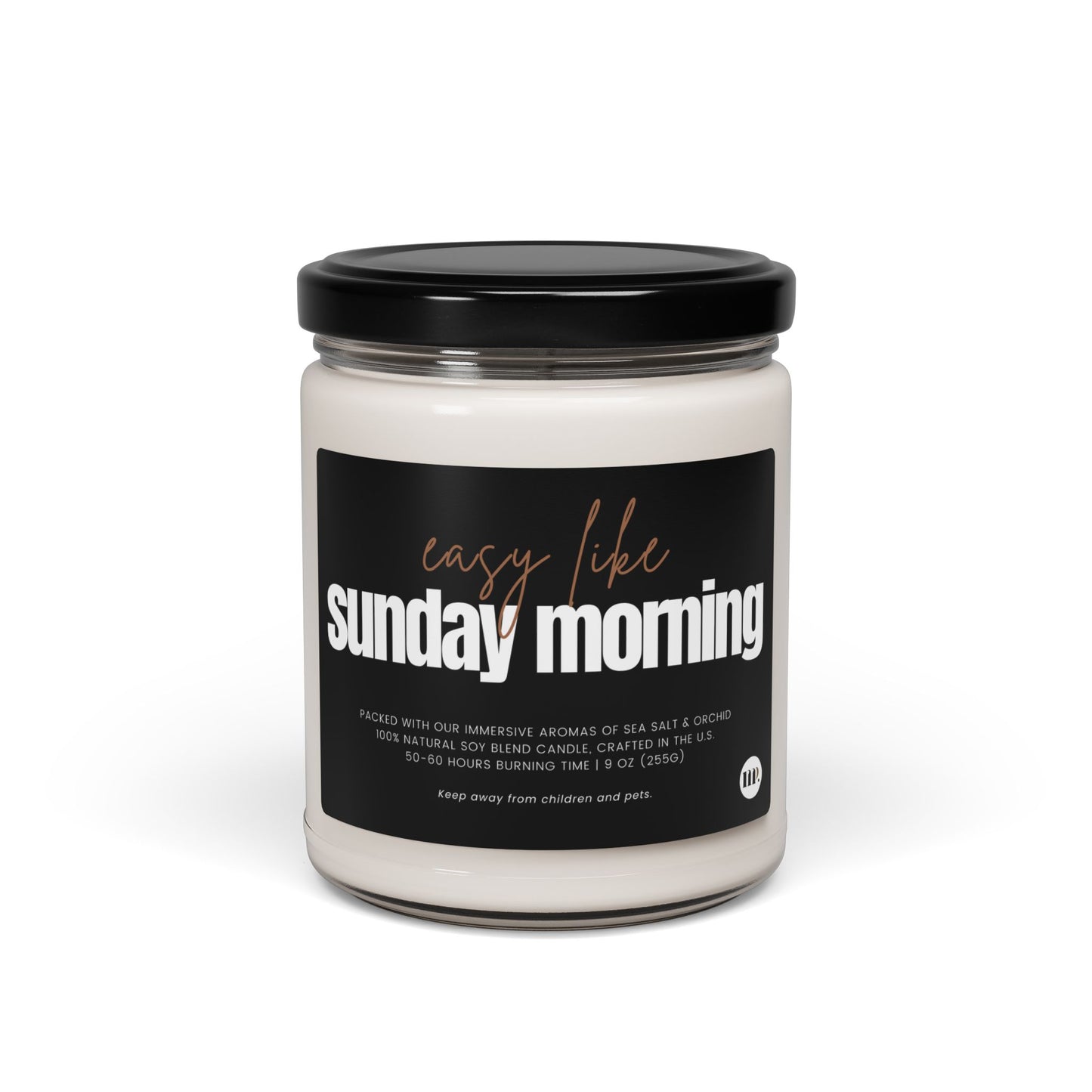 Luxury Aromatic Scented Soy Candle, 9oz (6 scents available)