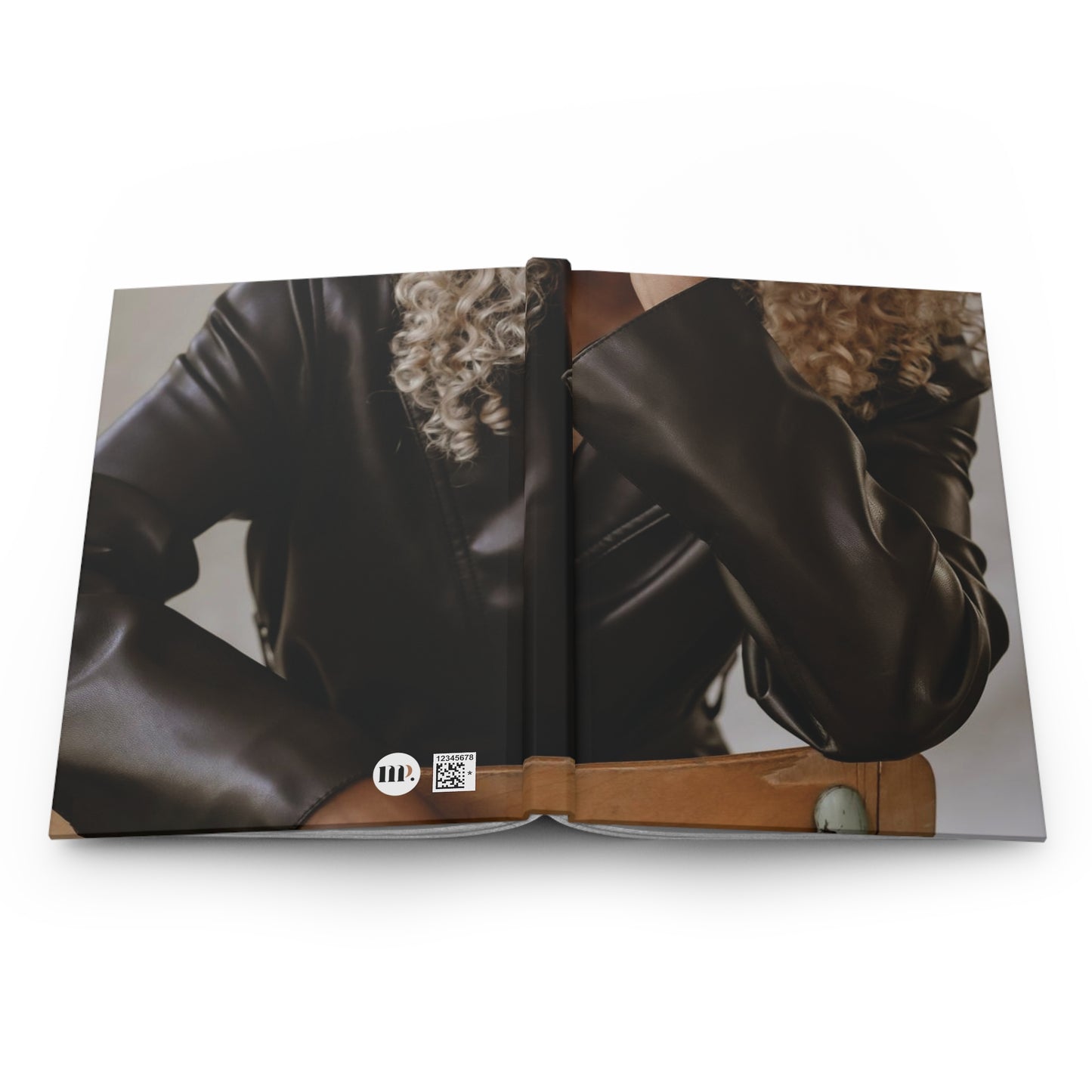 "She's Edgy" Velvety Matte Hardcover Journal