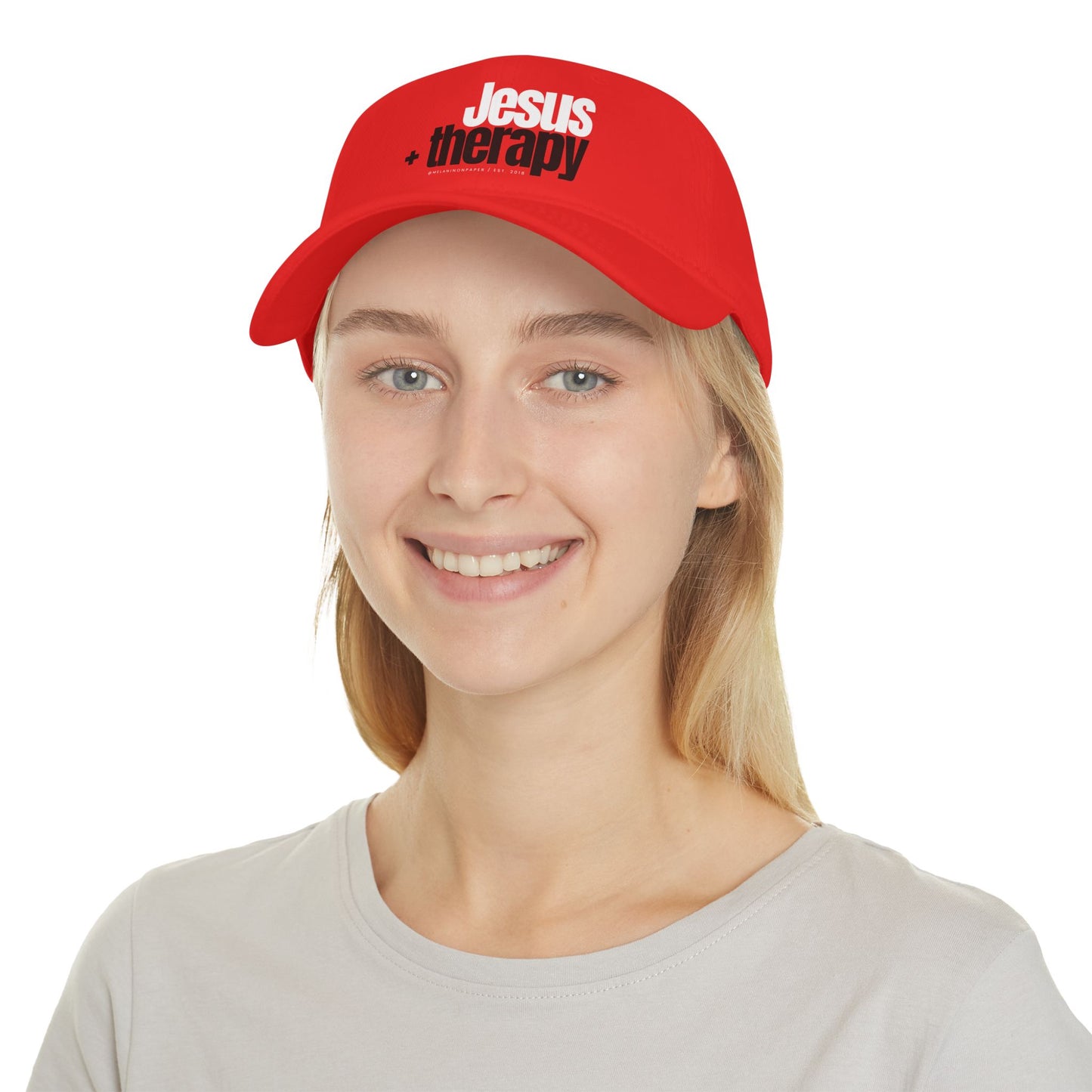 Jesus & Therapy Baseball Cap