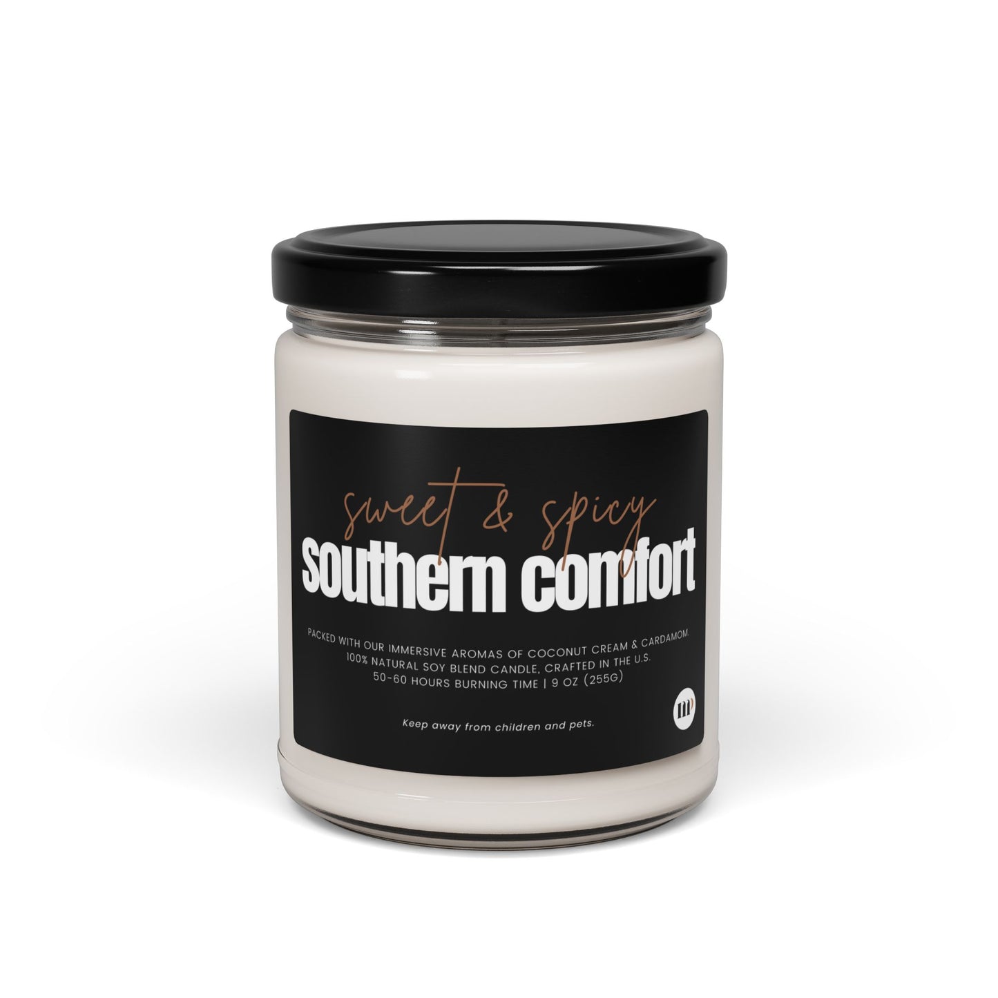 Luxury Aromatic Scented Soy Candle, 9oz (6 scents available)