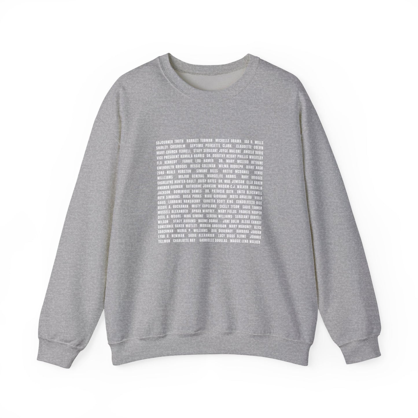 "Revolutionary Black Women" Unisex Heavy Blend™ Crewneck Sweatshirt - Black, Gray, & Navy Blue Available