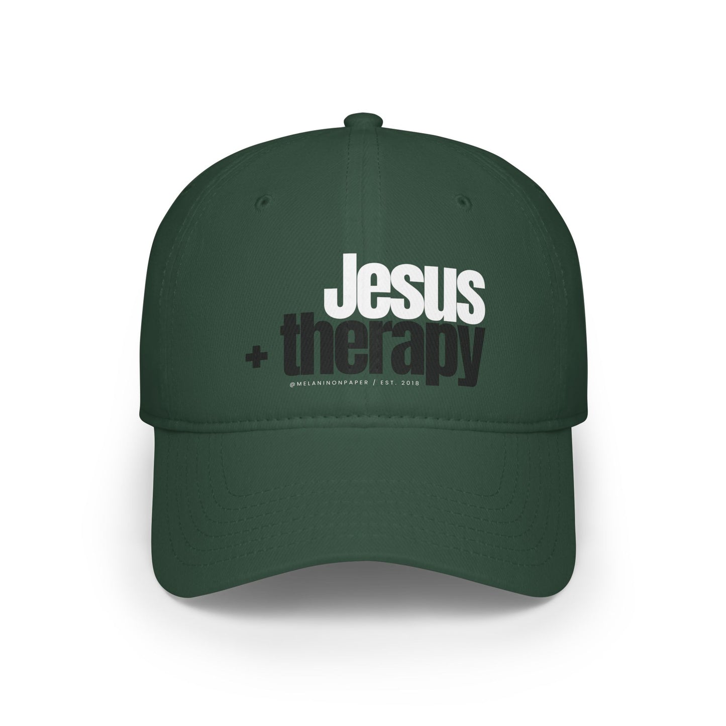 Jesus & Therapy Baseball Cap