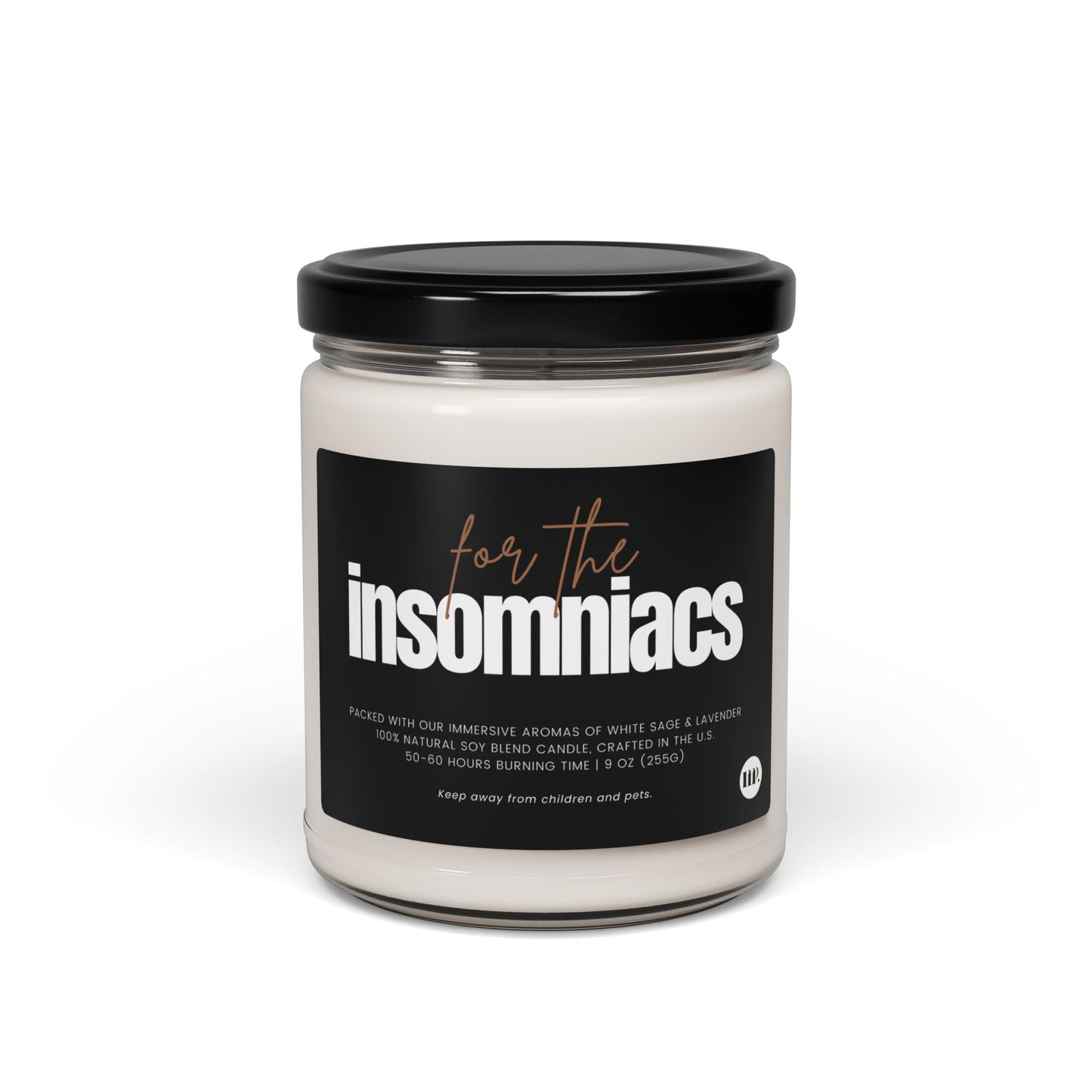Luxury Aromatic Scented Soy Candle, 9oz (6 scents available)