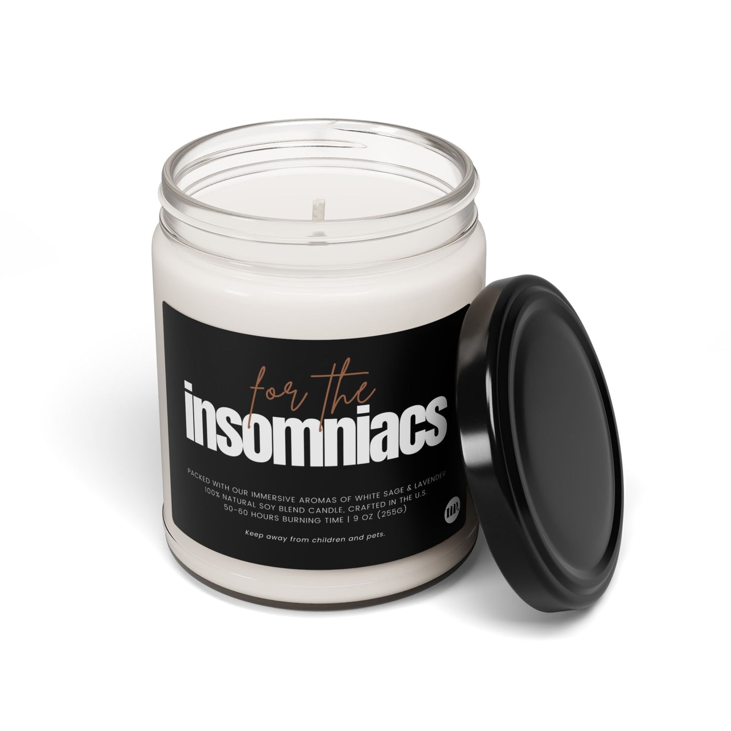 Luxury Aromatic Scented Soy Candle, 9oz (6 scents available)