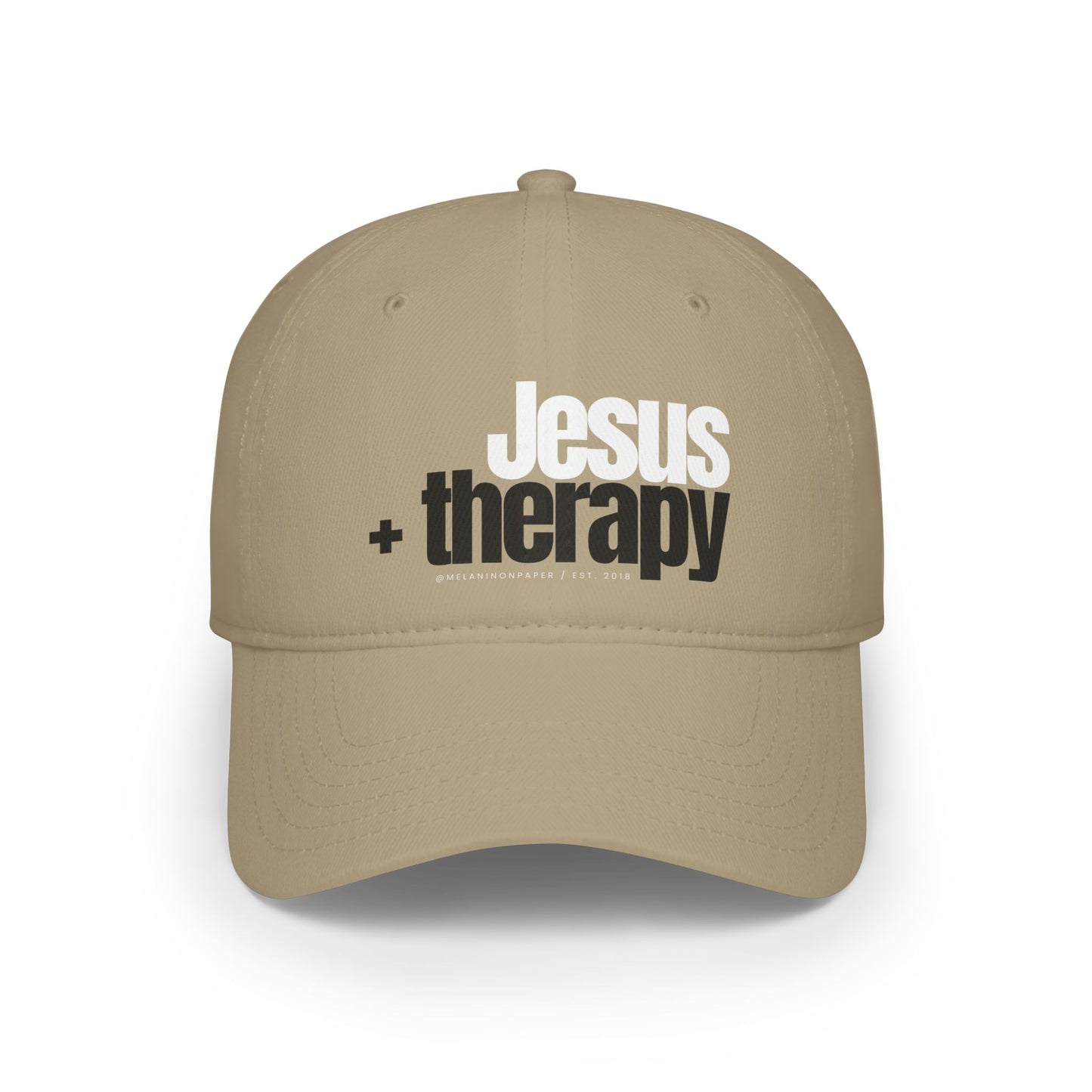 Jesus & Therapy Baseball Cap