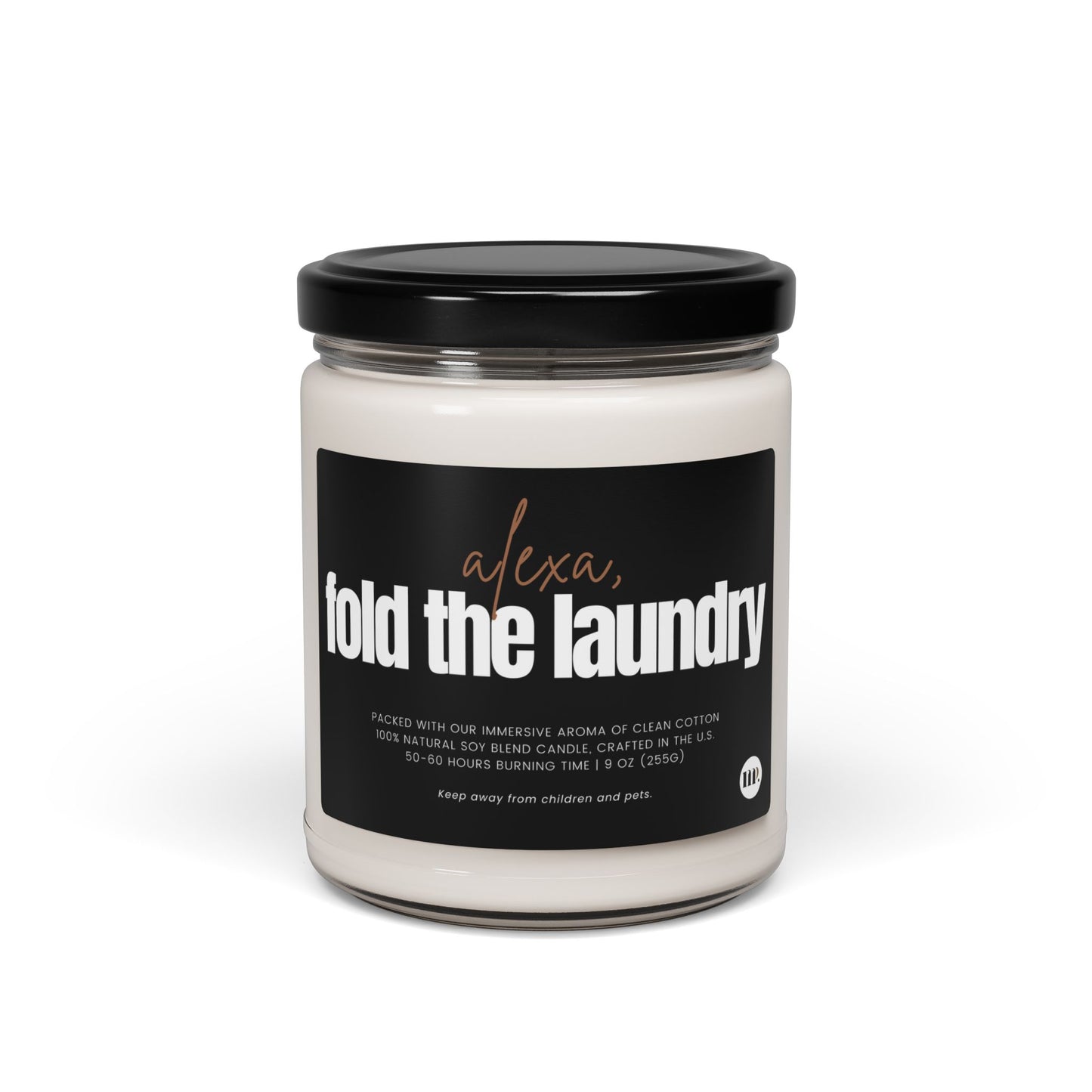 Luxury Aromatic Scented Soy Candle, 9oz (6 scents available)