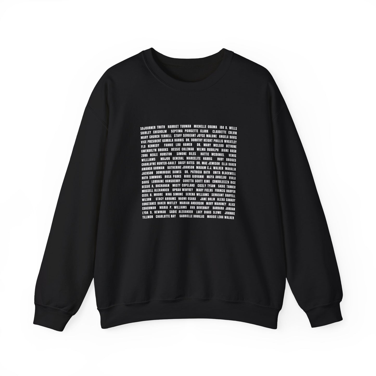 "Revolutionary Black Women" Unisex Heavy Blend™ Crewneck Sweatshirt - Black, Gray, & Navy Blue Available