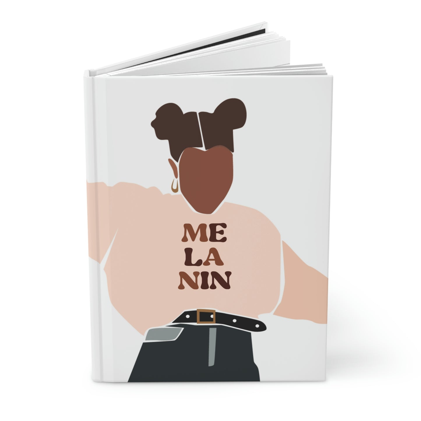 "For I know the thoughts..." Velvety Matte Hardcover Journal