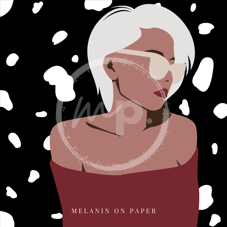 "She's Edgy" Printable Journaling Card (3x3 in.) - 2 Designs Available