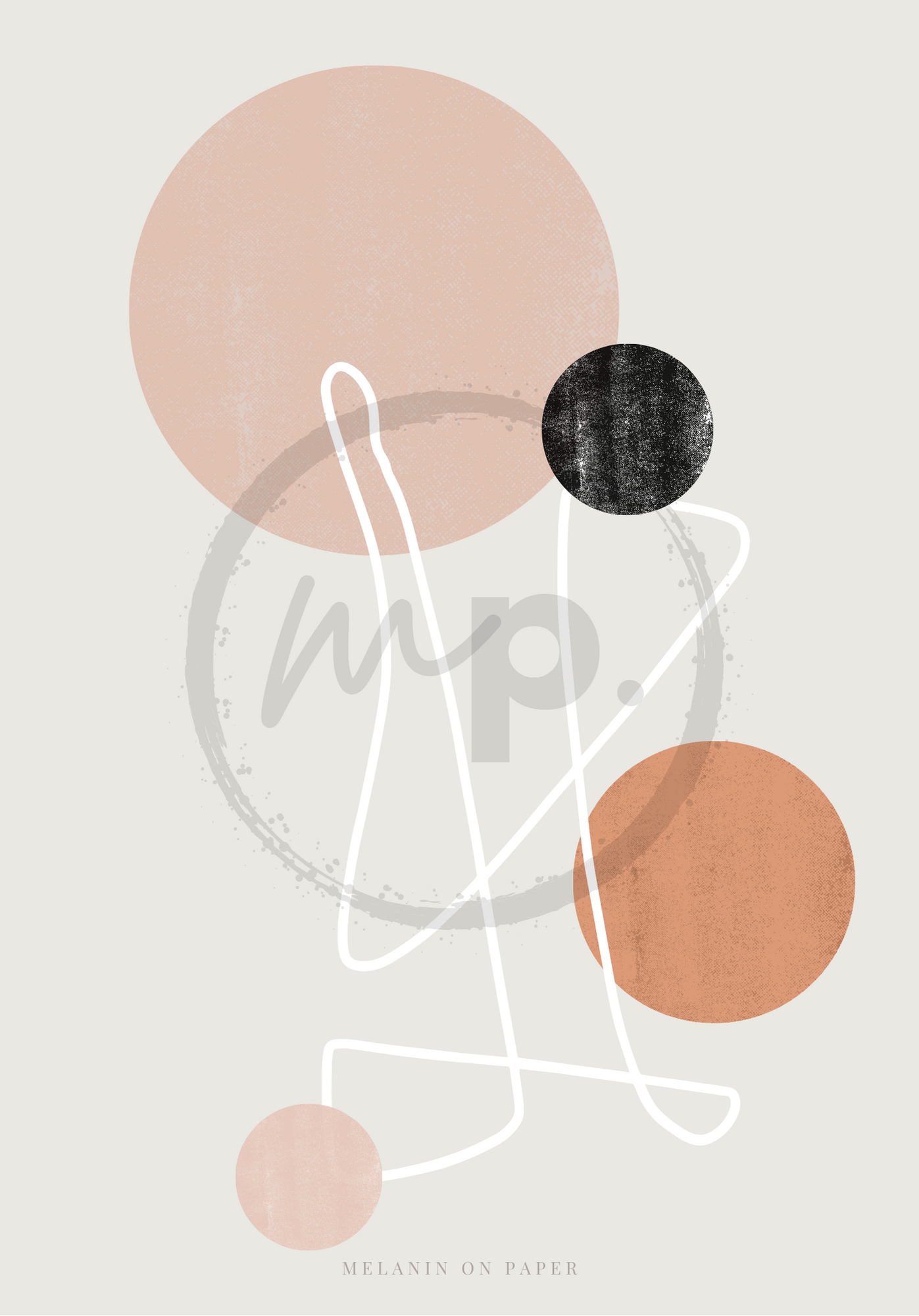 Circle Abstract Printable Dashboard