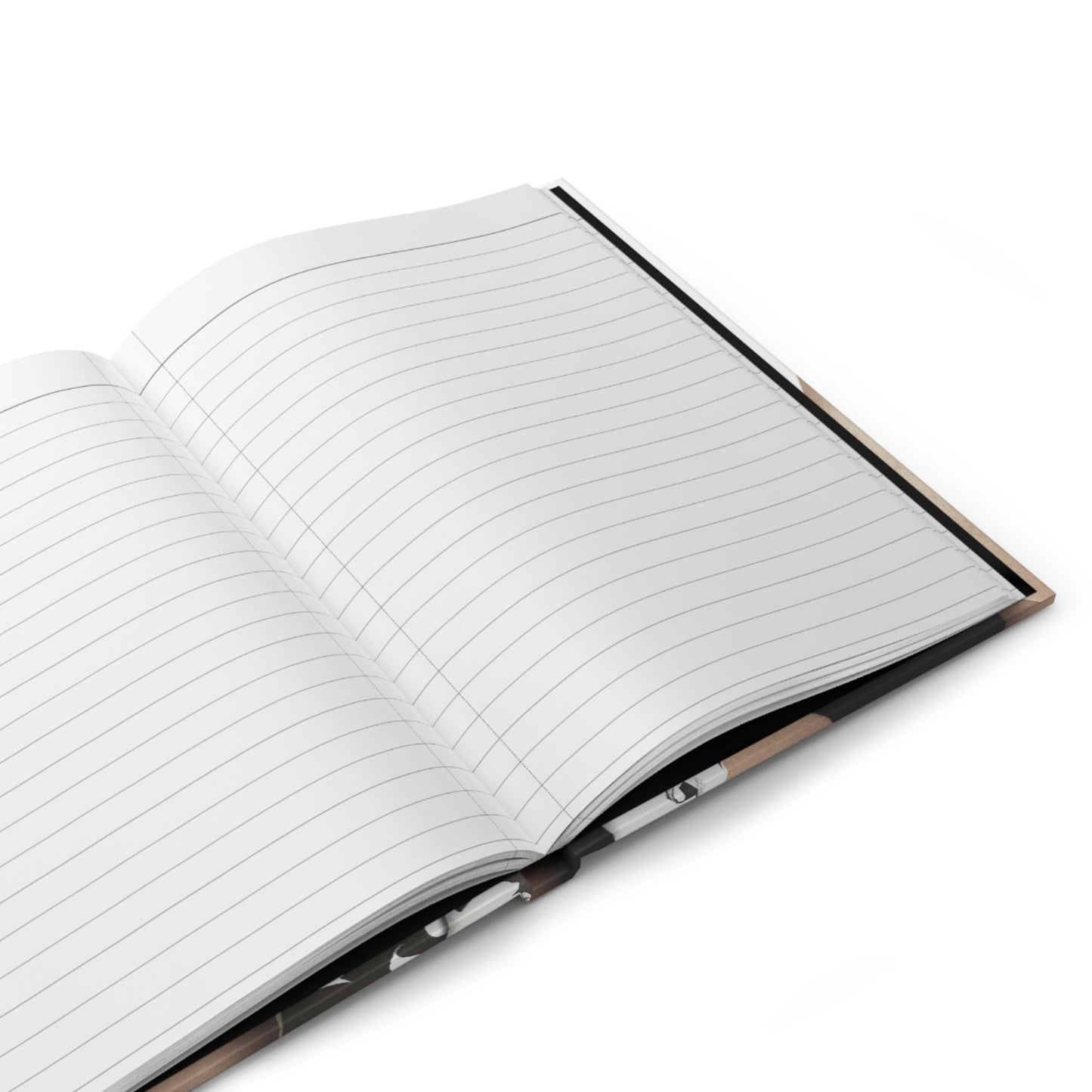 "all things travel" Velvety Matte Hardcover Journal