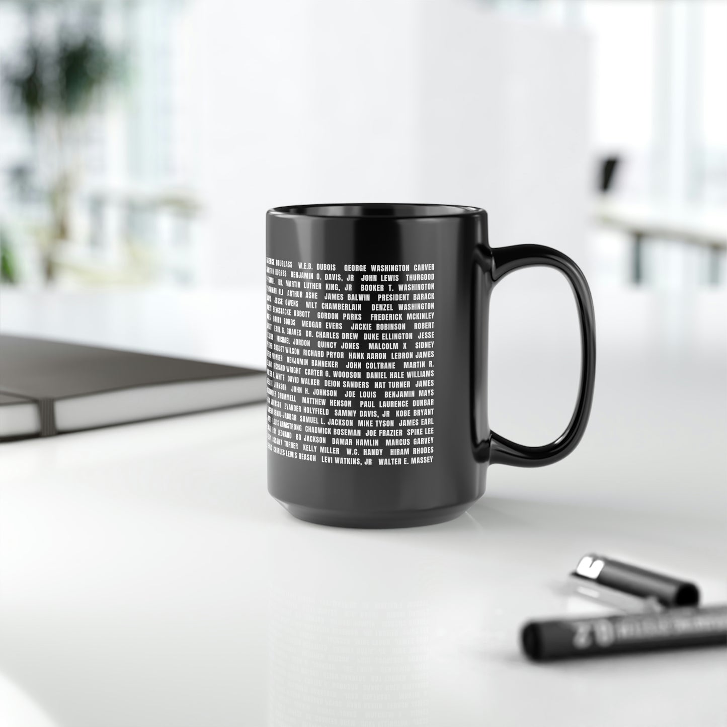 "Revolutionary Black Men" Mug - 15oz Black