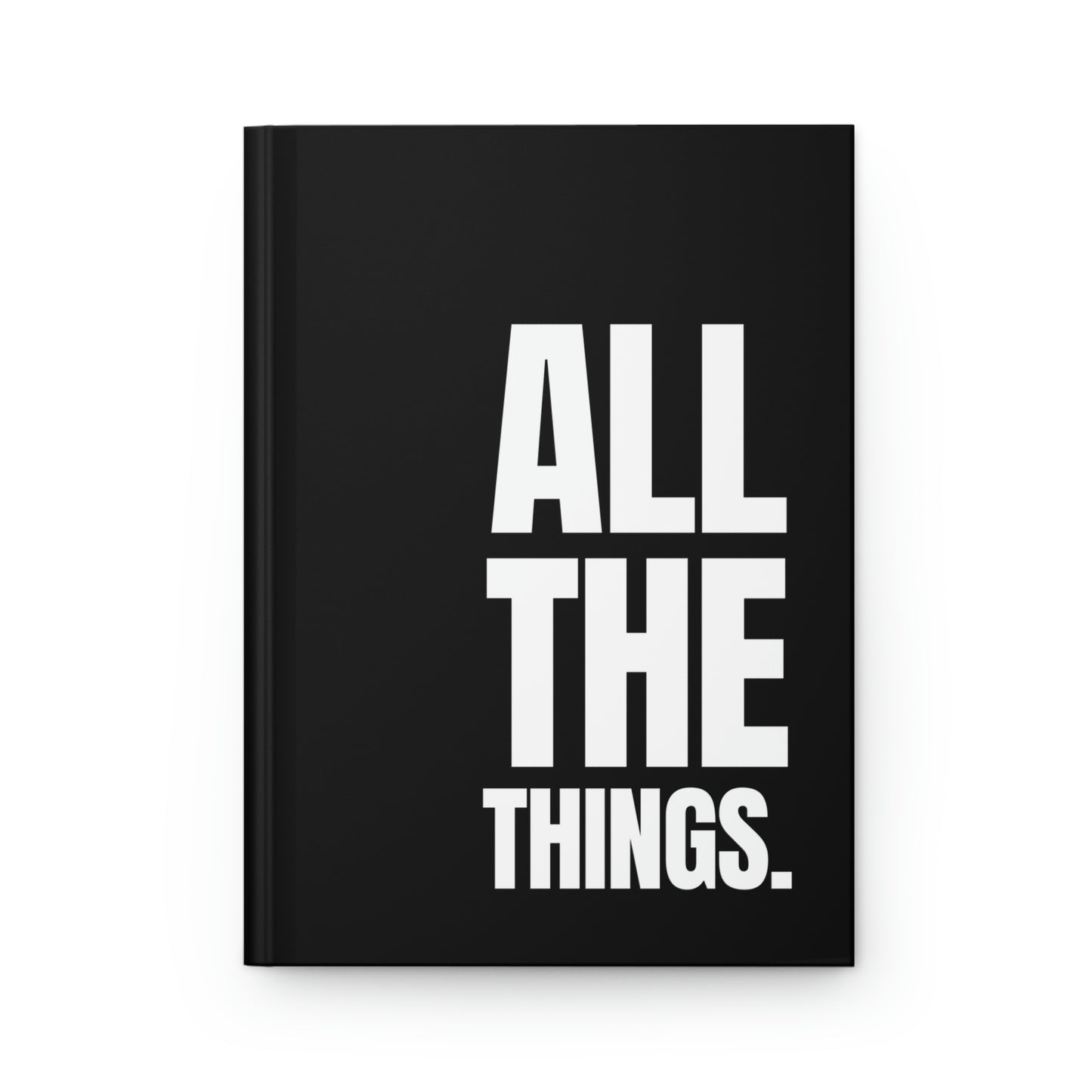 "All the Things" Velvety Matte Hardcover Journal