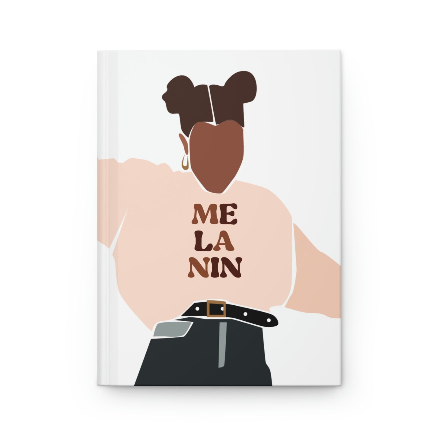 "For I know the thoughts..." Velvety Matte Hardcover Journal