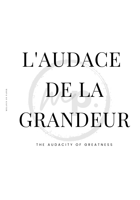 "the audacity of greatness" Printable Dashboard Insert