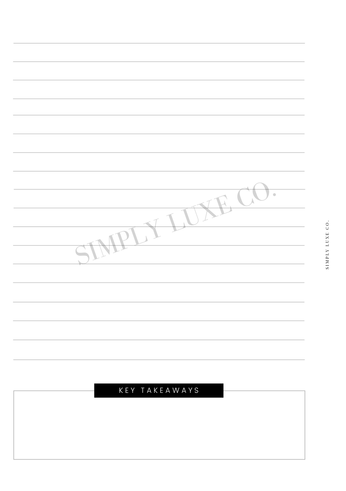 SOAP Bible study "Editorial Edition" Printable Insert - 2 Styles Available