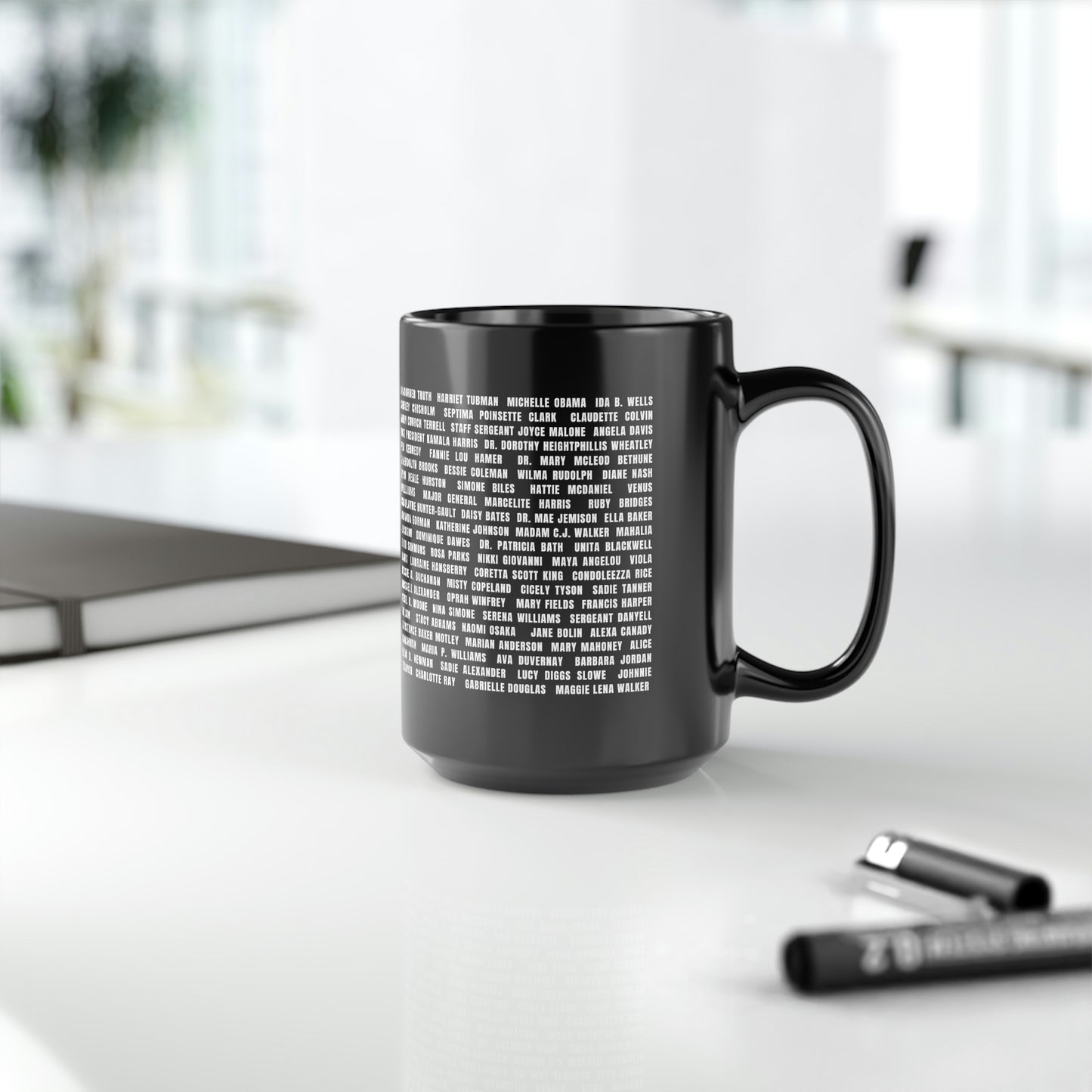 "Revolutionary Black Women" Mug - 15oz Black
