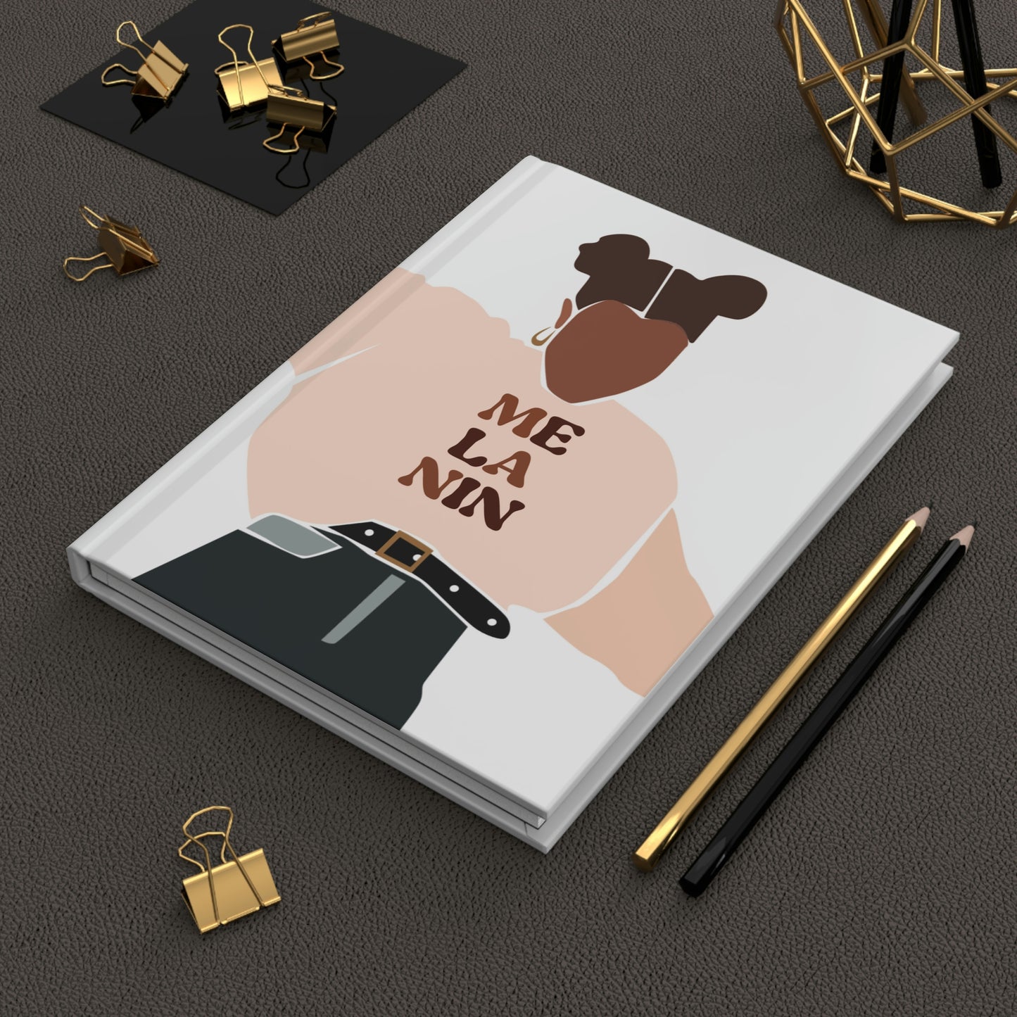 "For I know the thoughts..." Velvety Matte Hardcover Journal