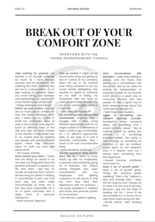 "break out" Printable Dashboard Insert