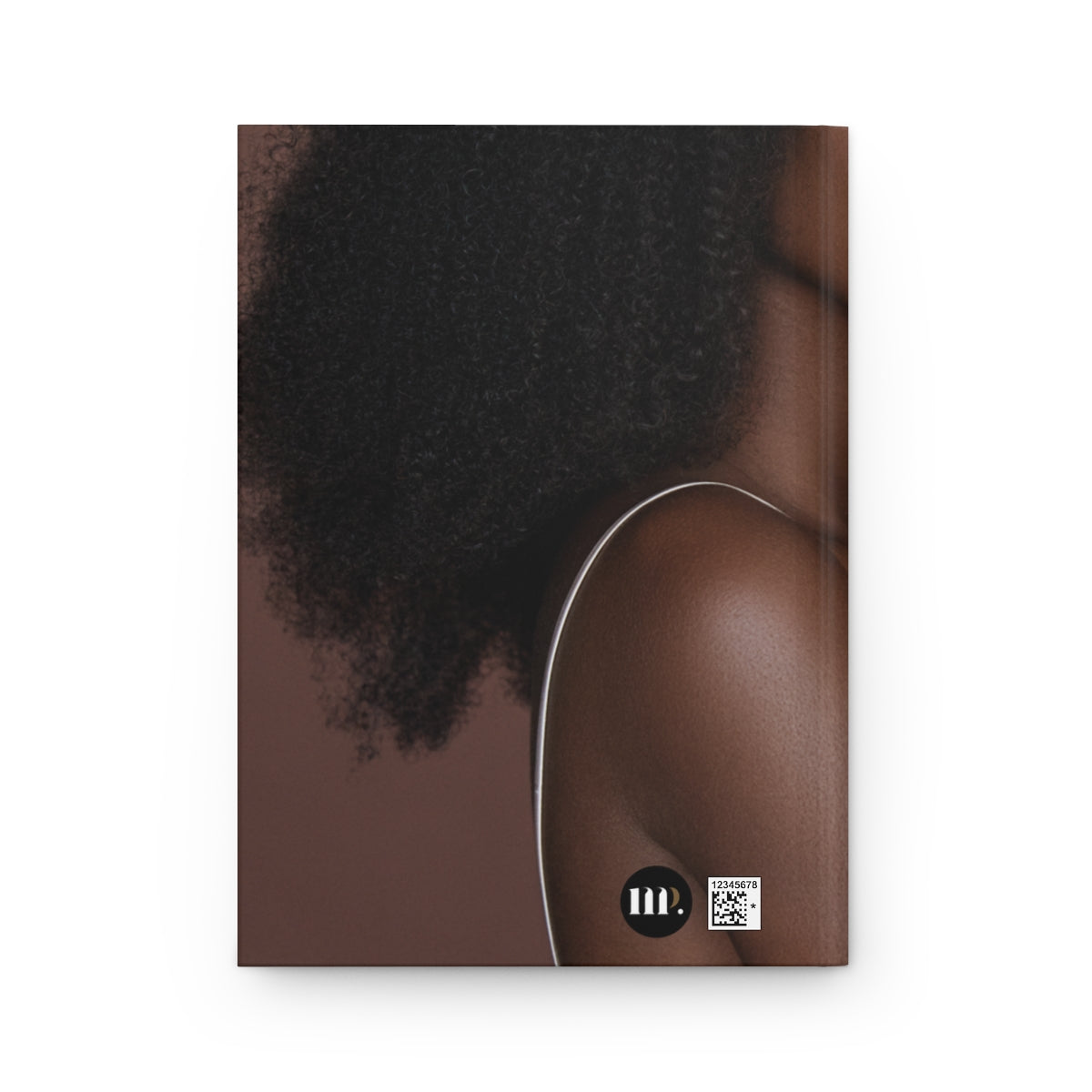 "wellness" Velvety Matte Hardcover Journal