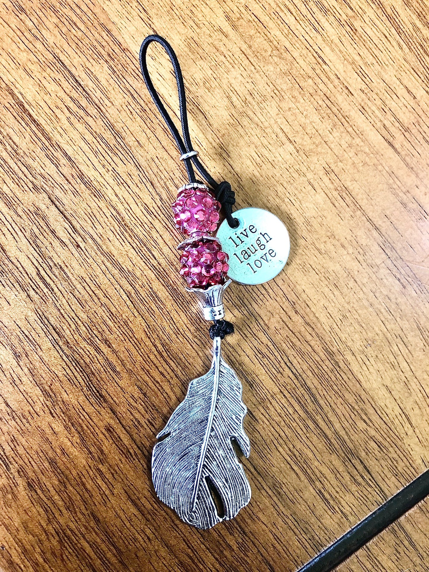 "live laugh love" Planner Dangle Charm