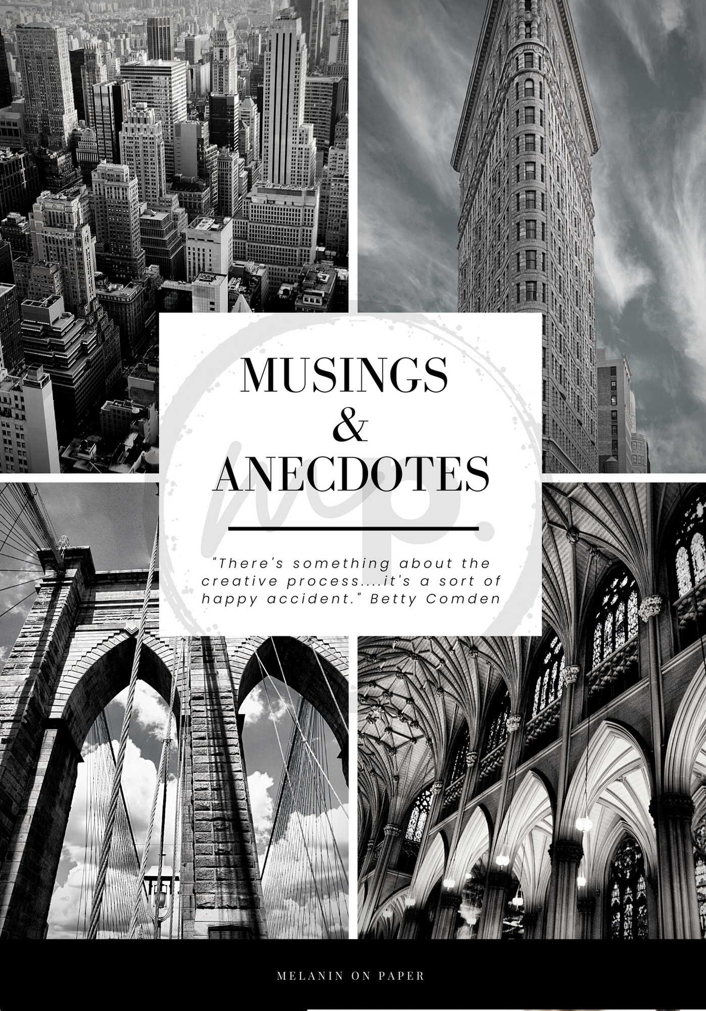 "musings & anecdotes" Printable Dashboard Insert