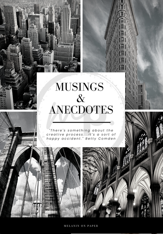 "musings & anecdotes" Printable Dashboard Insert