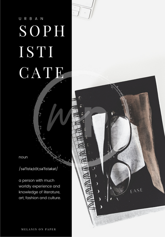 "sophisticate" (Version 3) Printable Dashboard Insert