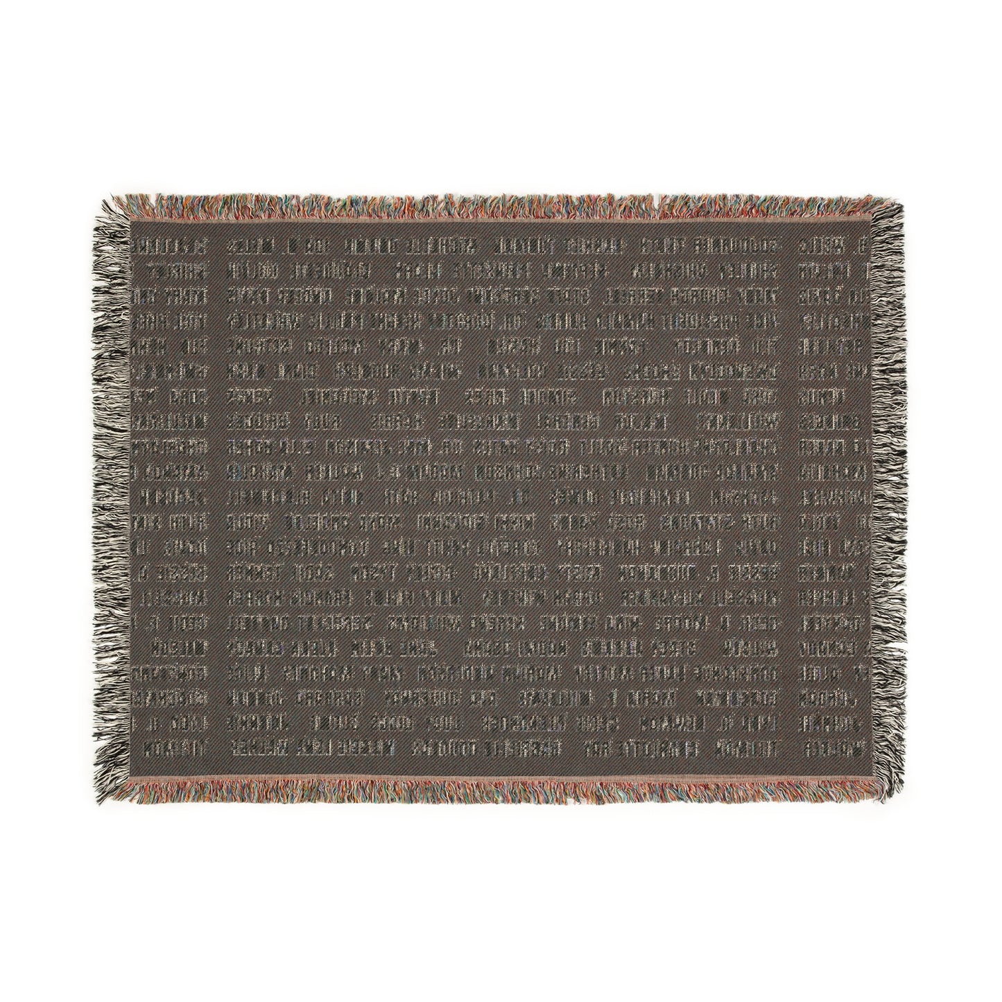 "Revolutionary Black Women" Cozy Woven Blanket