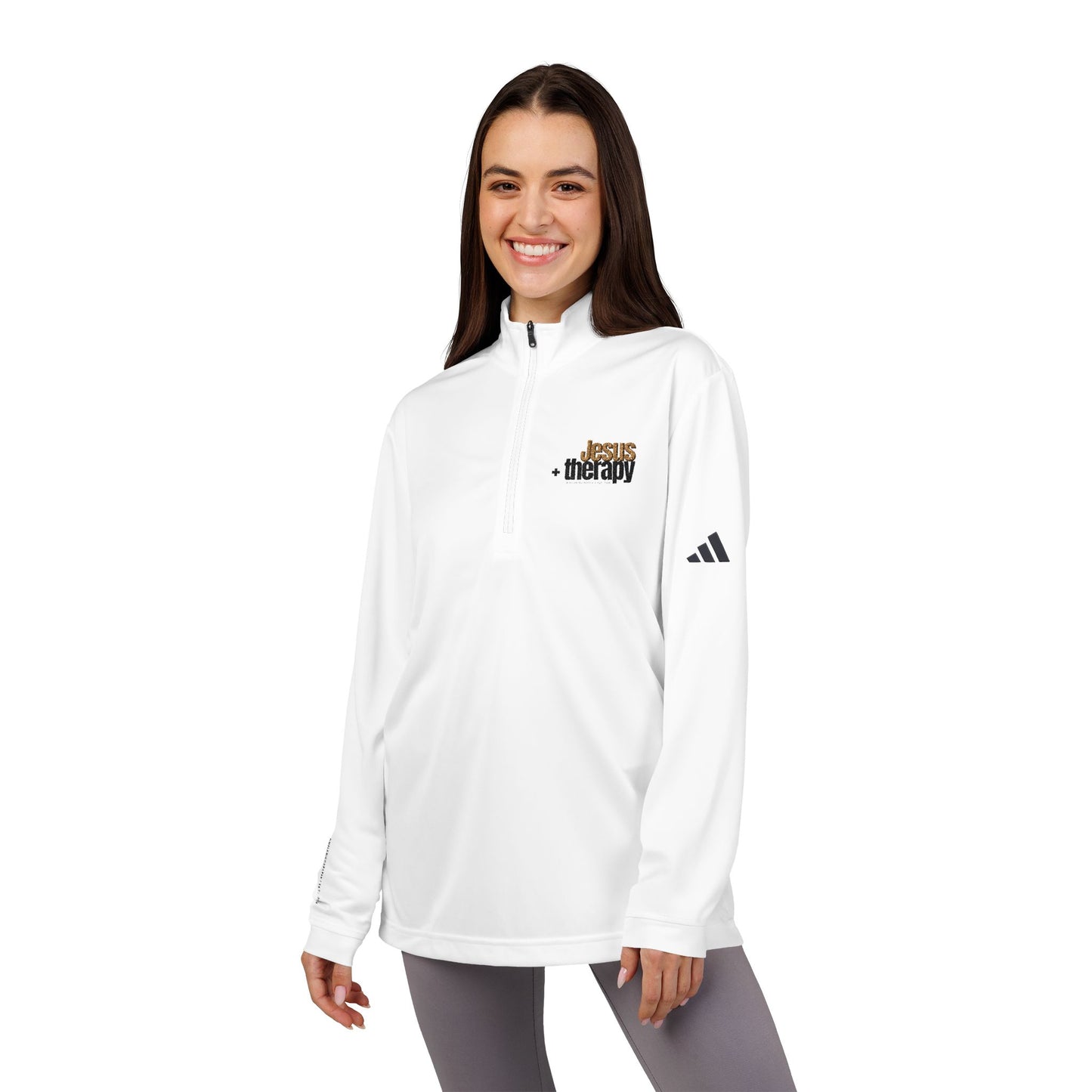 Adidas® Quarter-Zip Pullover - Stylish Athleisure for Sports and Casual Wear, Perfect for Gym, Running, Holiday Gifting