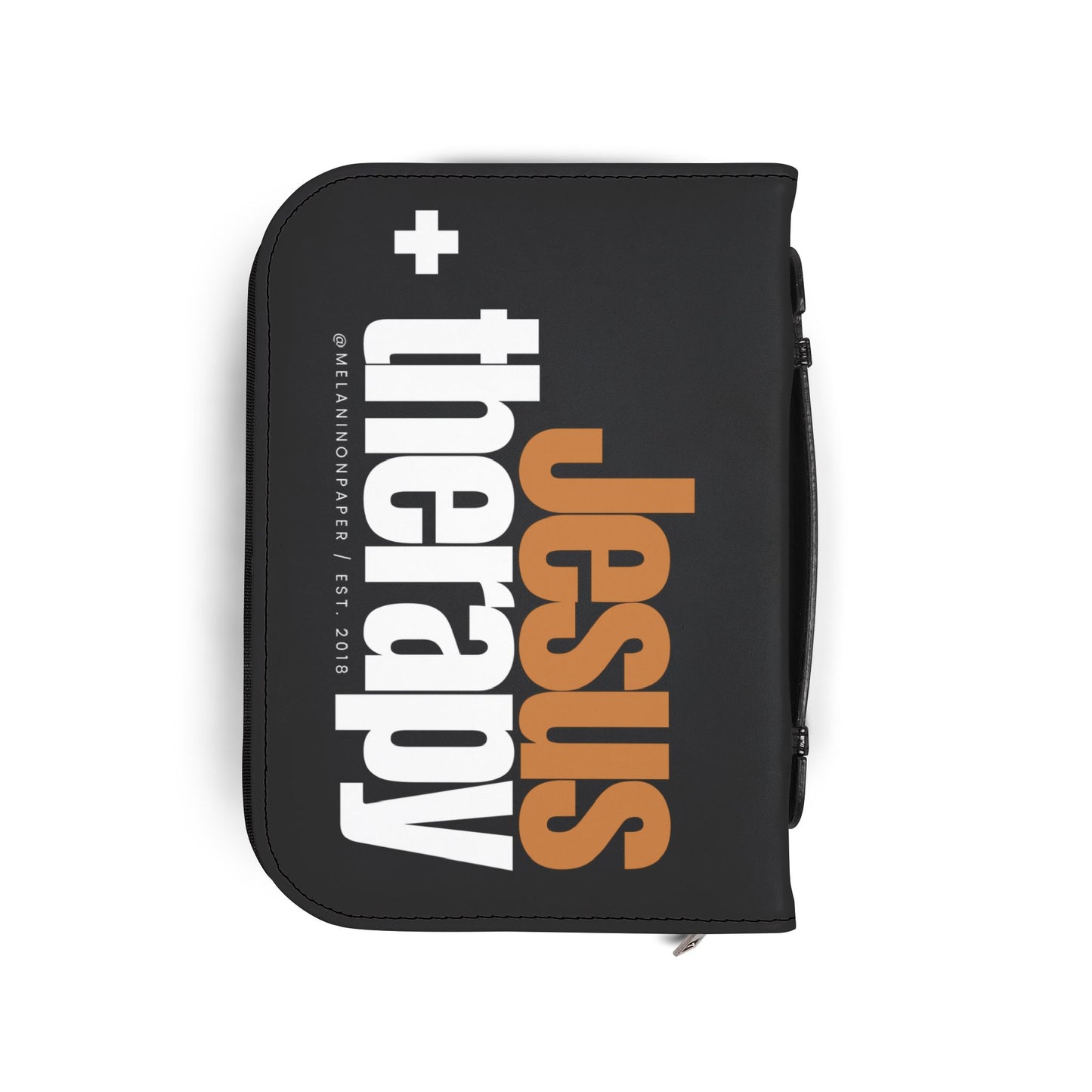 "Jesus & Therapy" Luxe Bible Cover - 4 Sizes Available