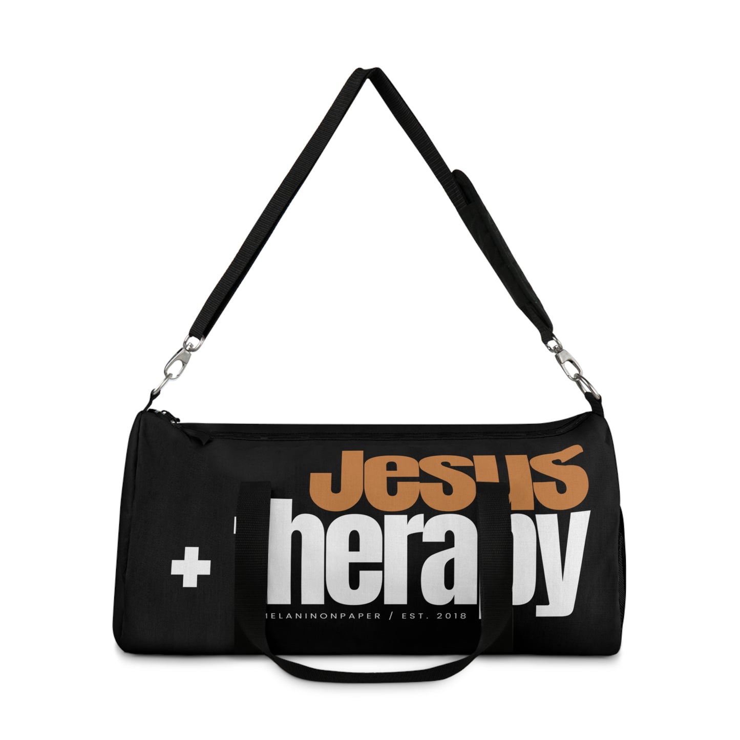 Copy of "Jesus + Therapy" Duffel Bag - 2 Sizes Available