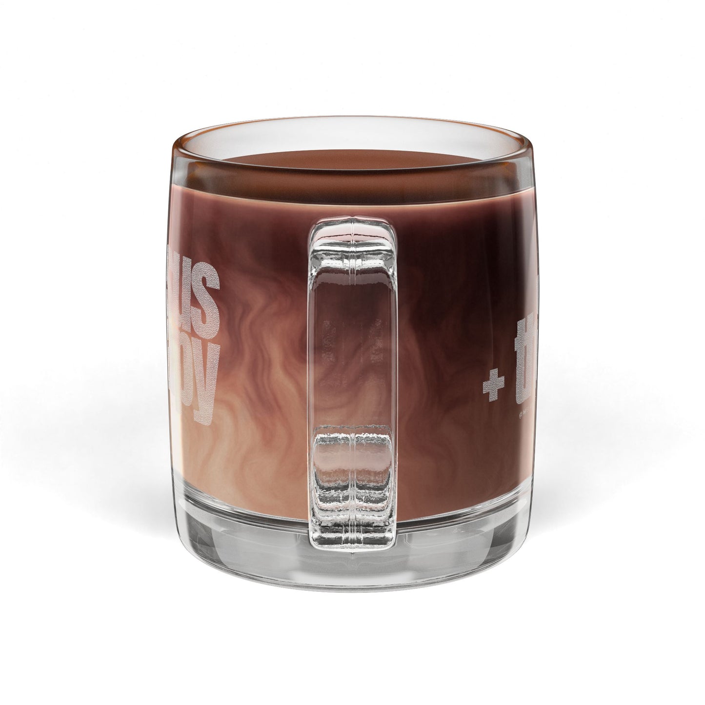 "Jesus + Therapy" Engraved Coffee Mug