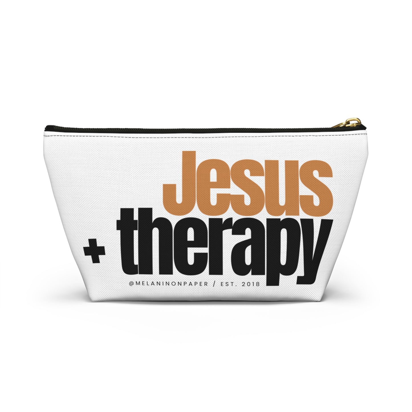 "Jesus + therapy" Accessory Pouch