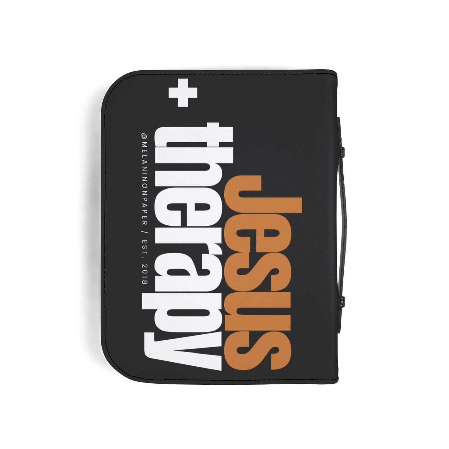 "Jesus & Therapy" Luxe Bible Cover - 4 Sizes Available