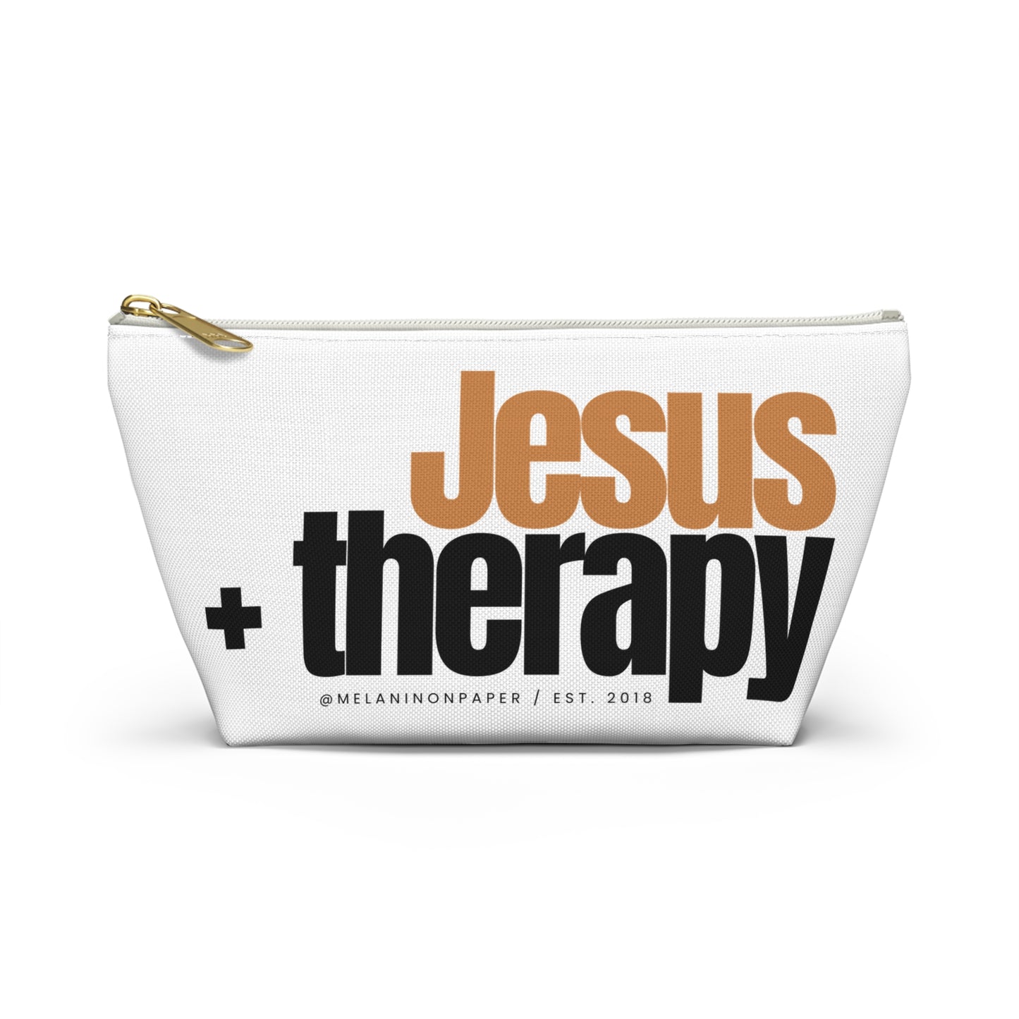 "Jesus + therapy" Accessory Pouch