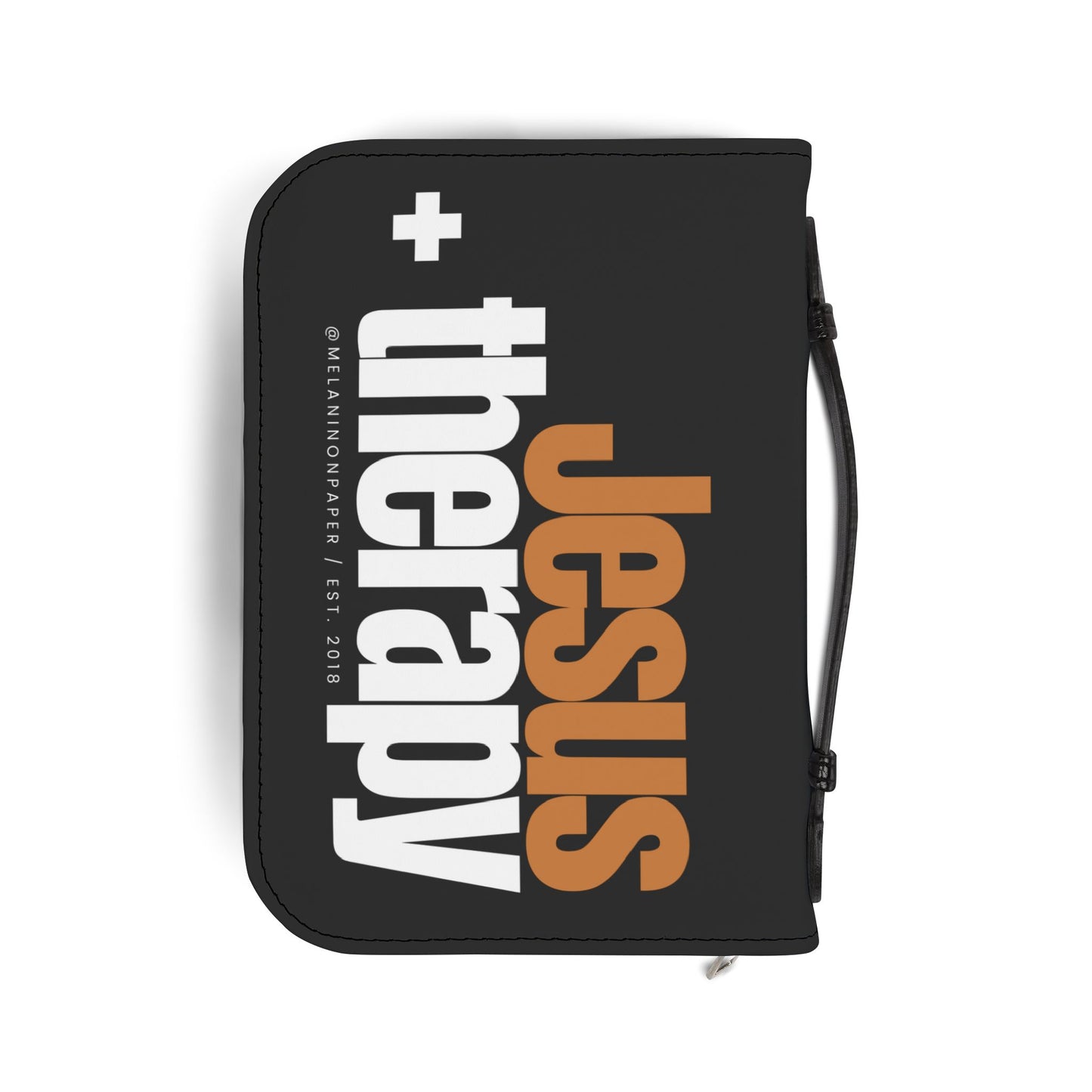 "Jesus & Therapy" Luxe Bible Cover - 4 Sizes Available