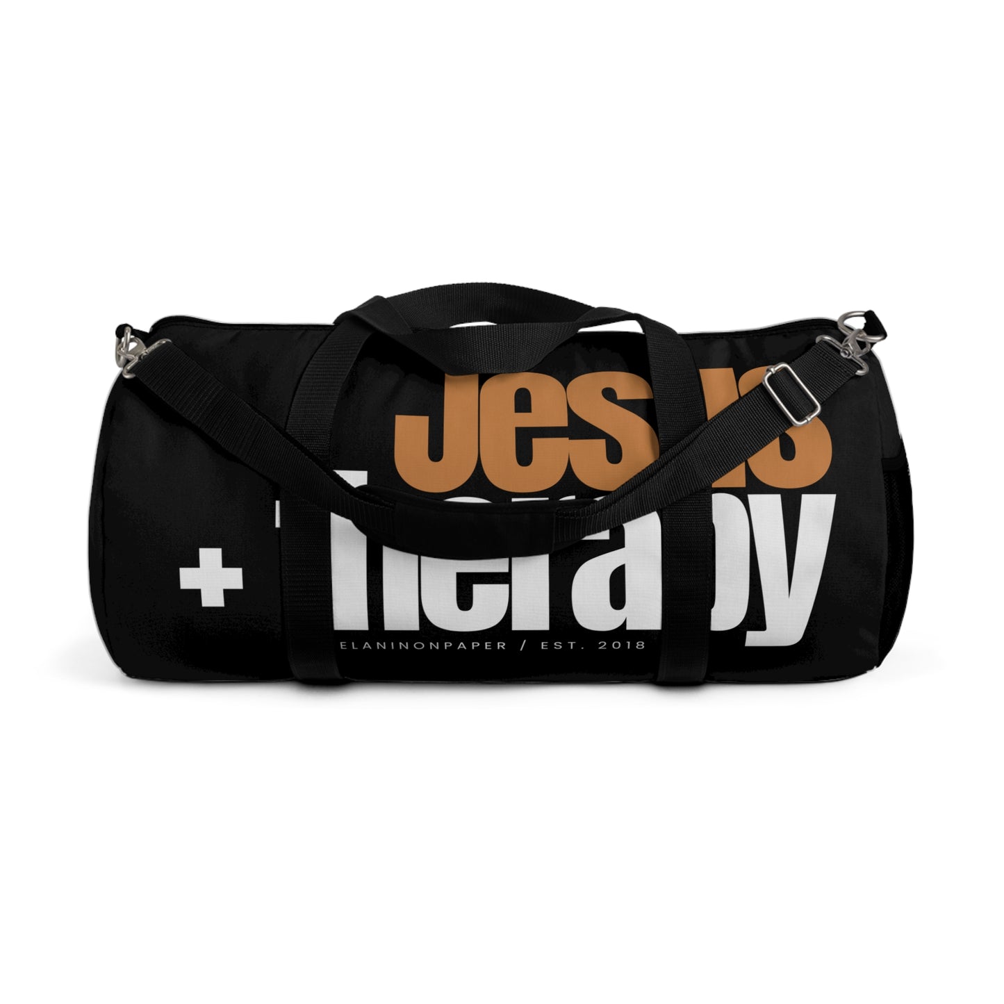Copy of "Jesus + Therapy" Duffel Bag - 2 Sizes Available