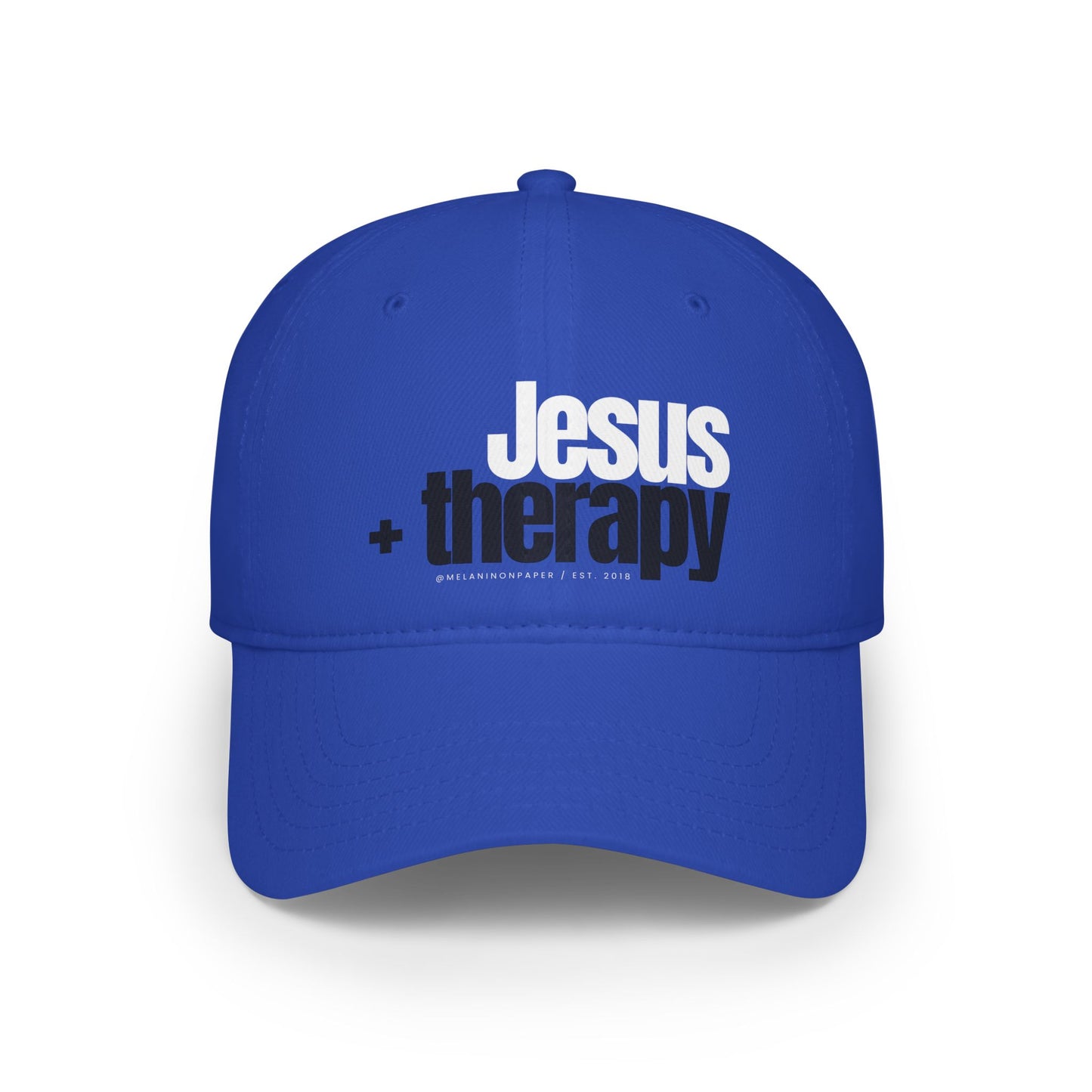 Jesus & Therapy Baseball Cap
