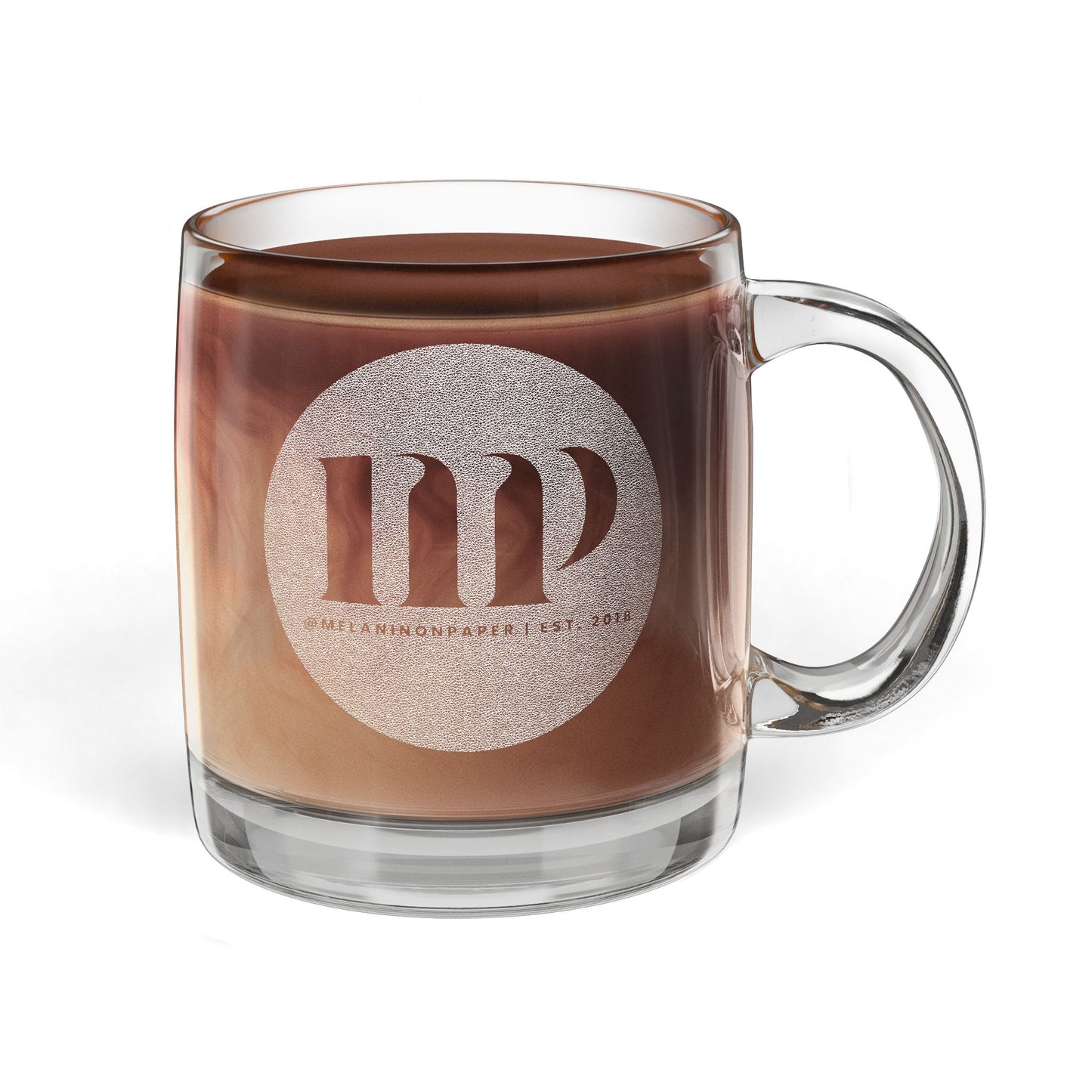 "Melanin on Paper" Engraved Coffee Mug