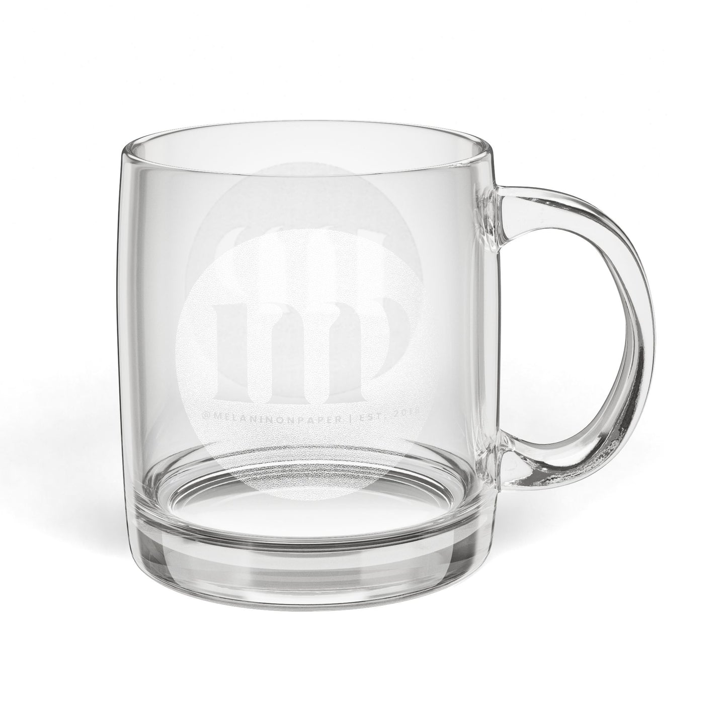 "Melanin on Paper" Engraved Coffee Mug