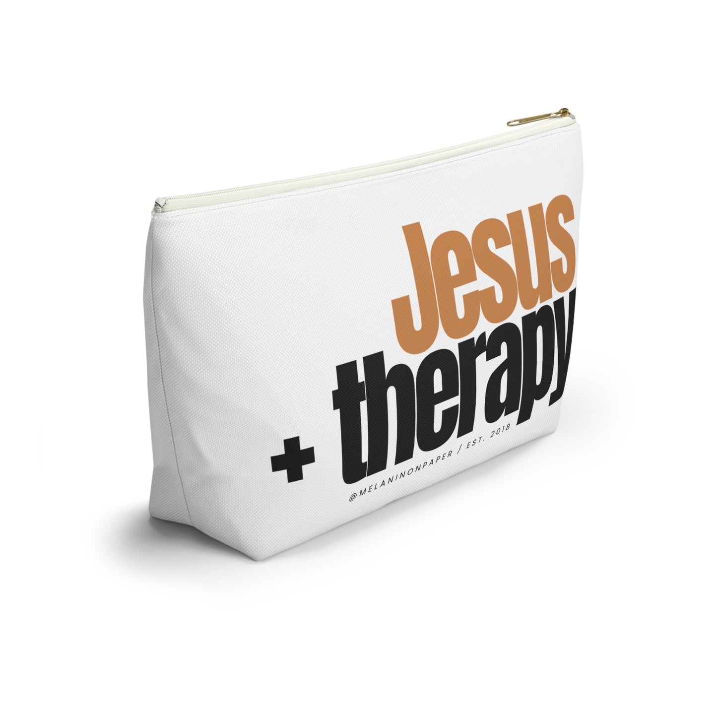 "Jesus + therapy" Accessory Pouch
