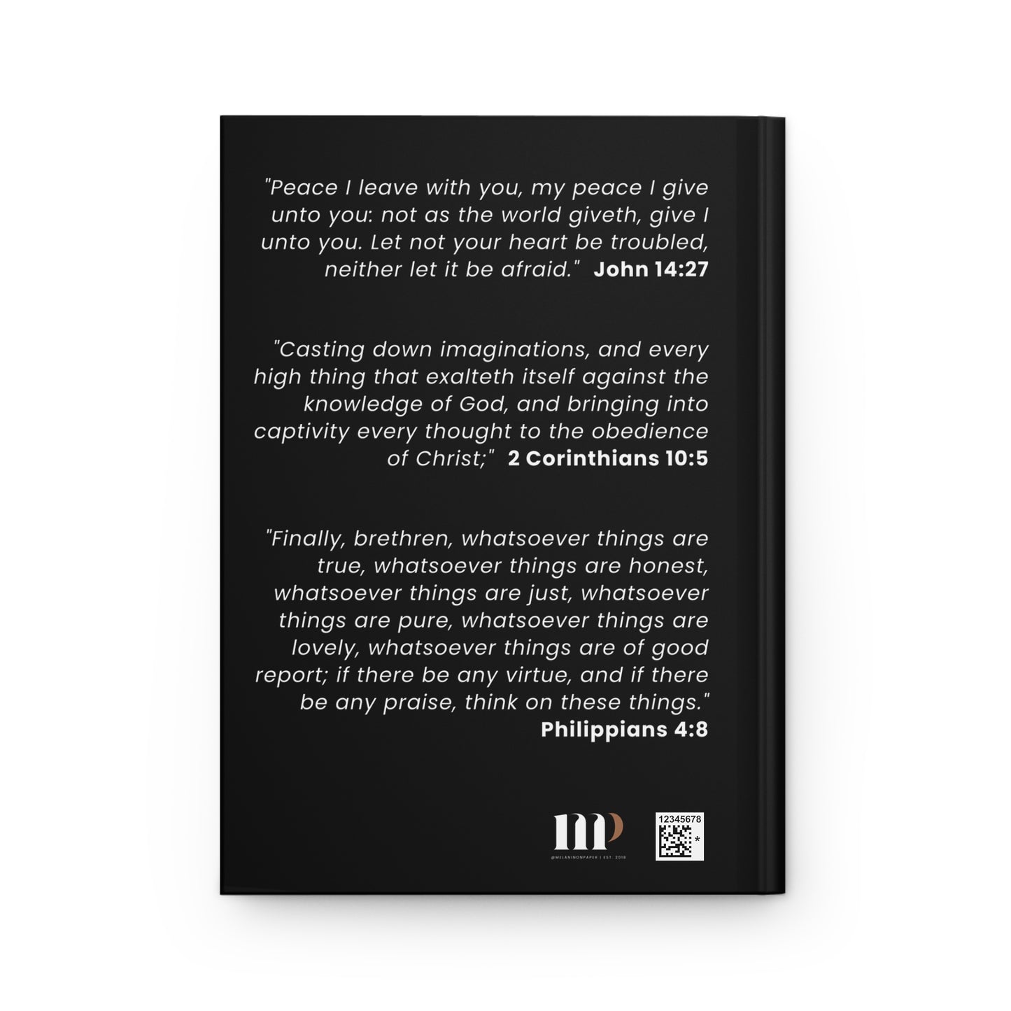 "Jesus + therapy" Velvety Matte Hardcover Journal