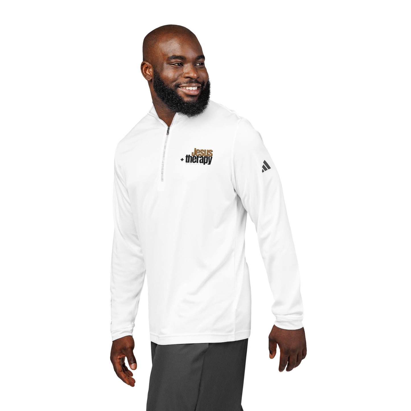 Adidas® Quarter-Zip Pullover - Stylish Athleisure for Sports and Casual Wear, Perfect for Gym, Running, Holiday Gifting