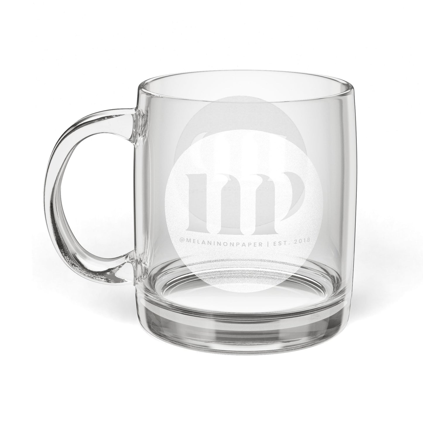 "Melanin on Paper" Engraved Coffee Mug