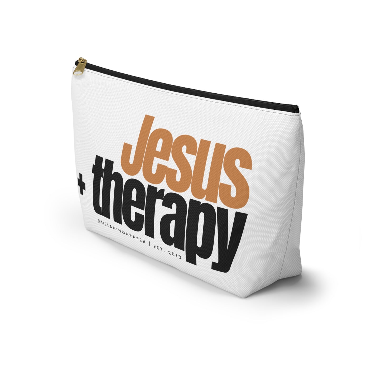 "Jesus + therapy" Accessory Pouch
