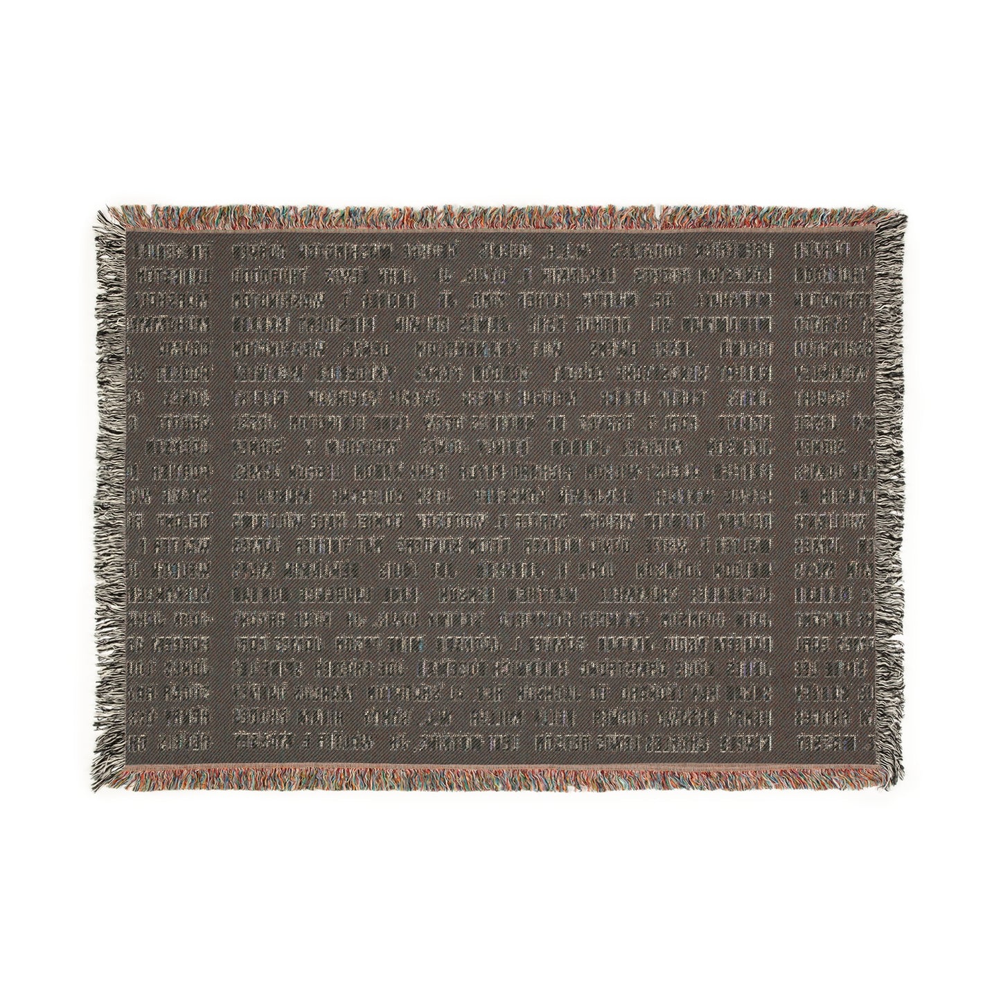 "Revolutionary Black Men" Cozy Woven Blanket