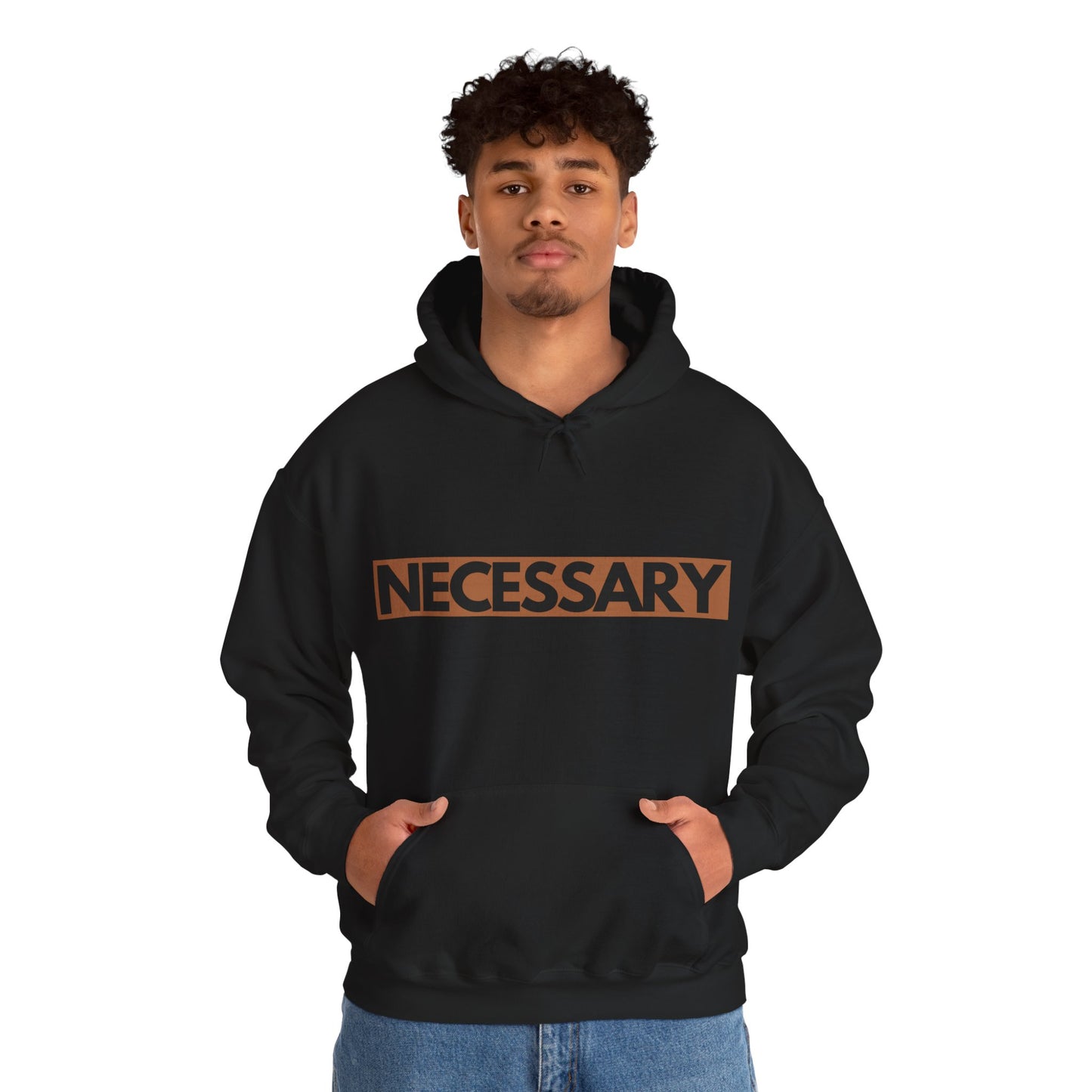 "necessary" Unisex Heavy Blend™ Hooded Sweatshirt