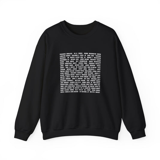 "Revolutionary Black Men" Unisex Heavy Blend™ Crewneck Sweatshirt - Black, Gray, & Navy Blue Available